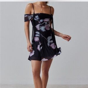 Kimchi Blue Floral Off-Shoulder Dress NWT